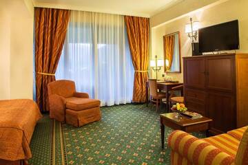 Фото номера Представительский двухместный номер с 1 кроватью Отель Lux Garden Hotel г. Азуга 4